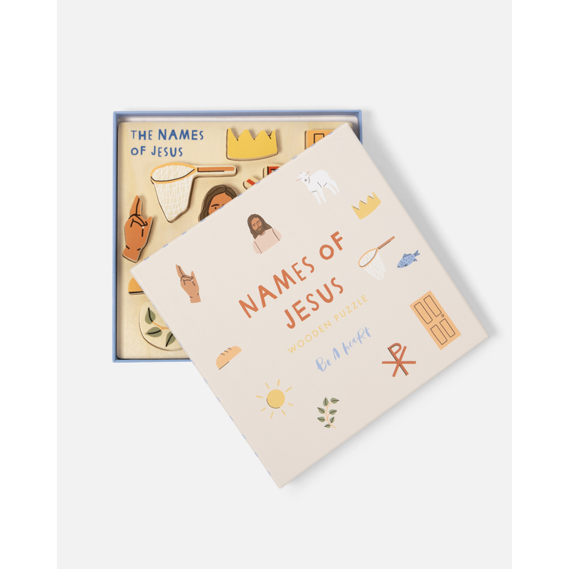 Be A Heart Jesus Wooden Puzzle puzzle