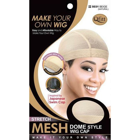 VIP Extensions Qfitt Stretch Mesh Dome Style Wig Cap Hair Accessories
