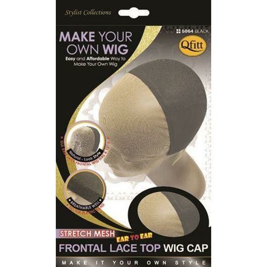 VIP Extensions Qfitt Stretch Mesh Frontal Lace Top Ear to Ear Wig Cap Hair Accessories