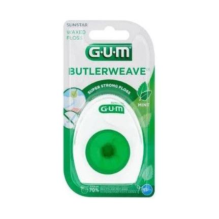 Gum GUM Butlerweave Mint Waxed Super Strong Floss 55m Dental Floss