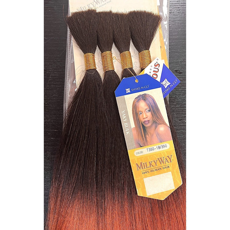 VIP Extensions Que by MILKYWAY YAKY BULK 16'' Hair Extension