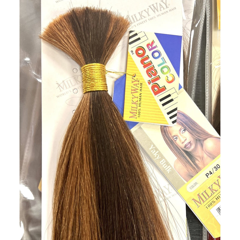 VIP Extensions Que by MILKYWAY YAKY BULK 16'' Hair Extension