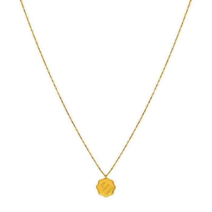 Qui Vivra Verra Necklace by Jonesy Wood