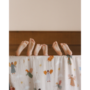 Be A Heart Guardian Angels Deluxe Muslin Baby Blanket Quilt Swaddling & Receiving Blankets