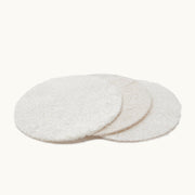 ZeroWasteStore.com Loofah Facial Disc Pack- Exfoliating Loofah Sponge, Round Loofah Disc Skin Care