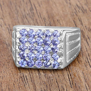 Bids.com 1.75 Carat Genuine Tanzanite .925 Sterling Silver Ring Rings