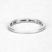 Bids.com 0.20 Carat Genuine Blue Diamond .925 Sterling Silver Ring Rings
