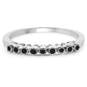 Bids.com 0.32 Carat Genuine Multi Diamond .925 Sterling Silver Ring Rings