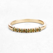 Bids.com 0.22 Carat Genuine Dark Yellow Diamond 14K Yellow Gold Ring (I1-I2) Rings