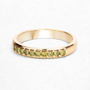 Bids.com 0.27 Carat Genuine Yellow Diamond 14K Yellow Gold Ring (SI1-SI2) Rings
