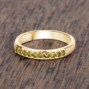 Bids.com 0.27 Carat Genuine Yellow Diamond 14K Yellow Gold Ring (SI1-SI2) Rings