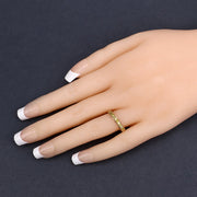 Bids.com 0.27 Carat Genuine Yellow Diamond 14K Yellow Gold Ring (SI1-SI2) Rings