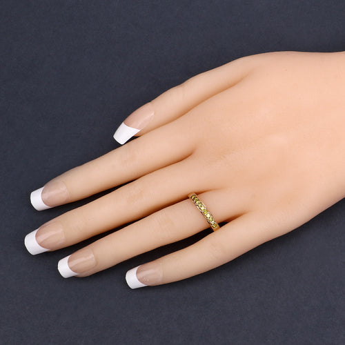 Bids.com 0.27 Carat Genuine Yellow Diamond 14K Yellow Gold Ring (SI1-SI2) Rings