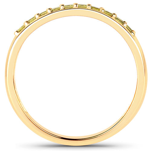 Bids.com 0.27 Carat Genuine Yellow Diamond 14K Yellow Gold Ring (SI1-SI2) Rings
