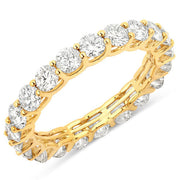 Bids.com 2.52 Carat Genuine Lab Grown Diamond 14K Yellow Gold Ring Rings