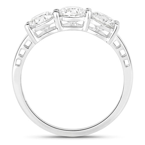 Bids.com 1.50 Carat Genuine Lab Grown Diamond 14K White Gold Ring Rings