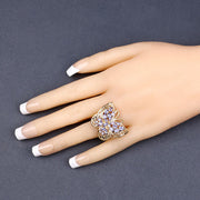 Bids.com 2.50 Carat Genuine Tanzanite .925 Sterling Silver Ring Rings