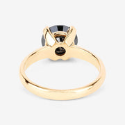 Bids.com 3.00 Carat Genuine Black Diamond 14K Yellow Gold Ring Rings