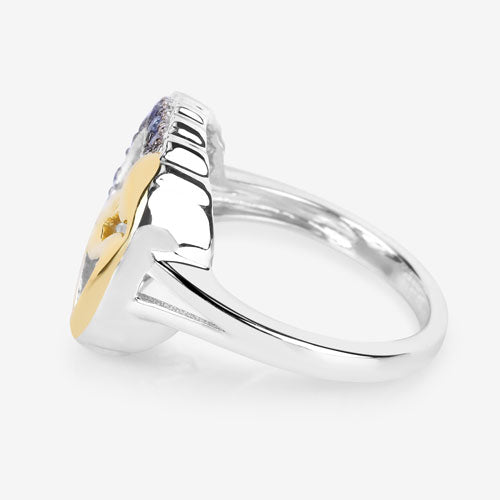Bids.com 0.28 Carat Genuine Tanzanite .925 Sterling Silver Ring Rings