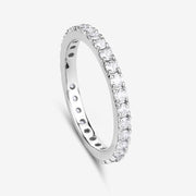 Bids.com 1.00 Carat Lab Grown Diamond 14K White Gold Ring Rings