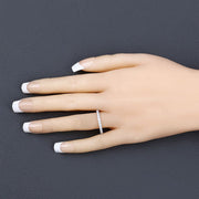 Bids.com 1.00 Carat Lab Grown Diamond 14K White Gold Ring Rings