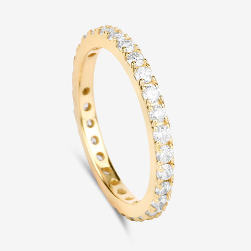 Bids.com 1.00 Carat Lab Grown Diamond 14K Yellow Gold Ring Rings