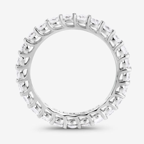 Bids.com 1.50 Carat Lab Grown Diamond 14K White Gold Ring Rings