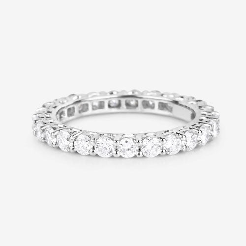 Bids.com 1.50 Carat Lab Grown Diamond 14K White Gold Ring Rings