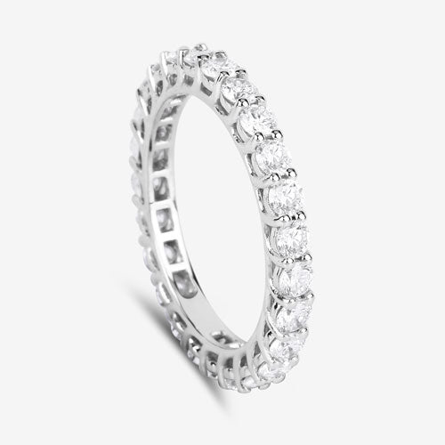 Bids.com 1.50 Carat Lab Grown Diamond 14K White Gold Ring Rings