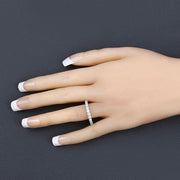 Bids.com 1.50 Carat Lab Grown Diamond 14K White Gold Ring Rings