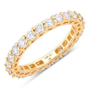 Bids.com 1.50 Carat Lab Grown Diamond 14K Yellow Gold Ring Rings