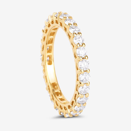 Bids.com 1.50 Carat Lab Grown Diamond 14K Yellow Gold Ring Rings