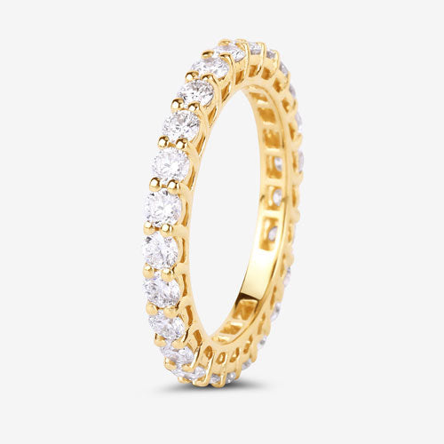 Bids.com 1.50 Carat Lab Grown Diamond 14K Yellow Gold Ring Rings