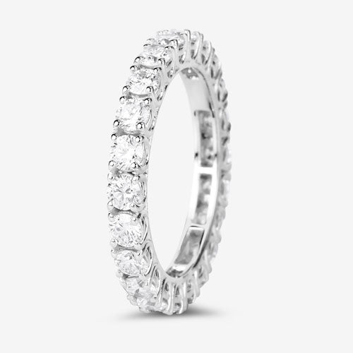 Bids.com 2.00 Carat Lab Grown Diamond 14K White Gold Ring Rings