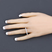 Bids.com 2.00 Carat Lab Grown Diamond 14K White Gold Ring Rings