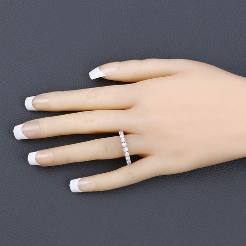 Bids.com 2.00 Carat Lab Grown Diamond 14K White Gold Ring Rings