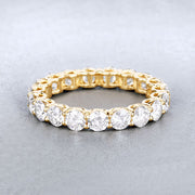 Bids.com 3.00 Carat Lab Grown Diamond 14K Yellow Gold Ring Rings