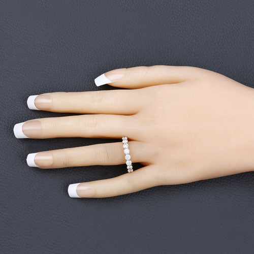 Bids.com 3.00 Carat Lab Grown Diamond 14K Yellow Gold Ring Rings