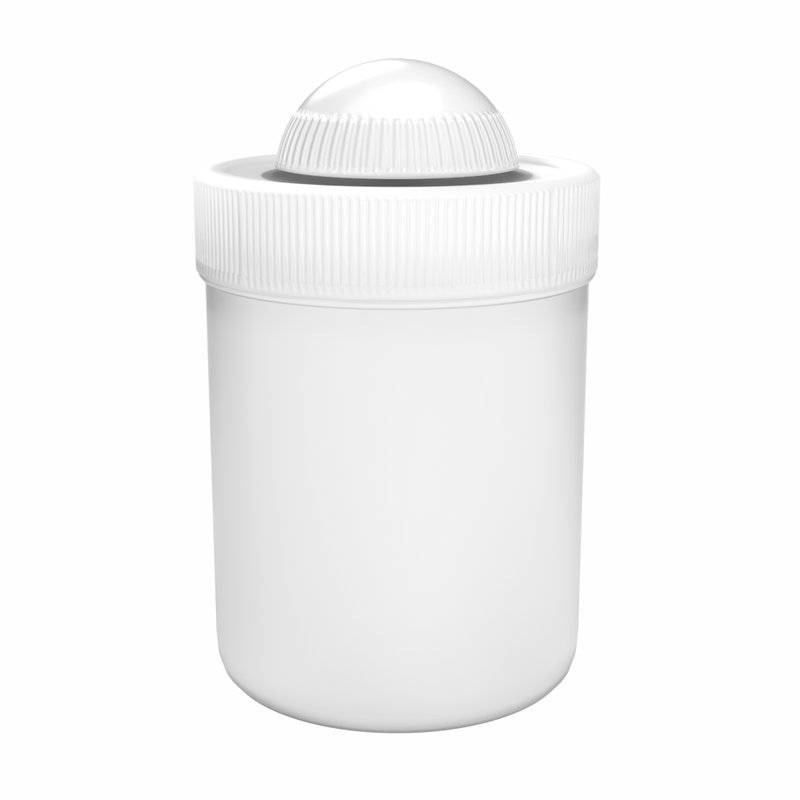 Medisca Samix Compounding Jar with White Lid, 100 mL (10-Pack) Science & Laboratory
