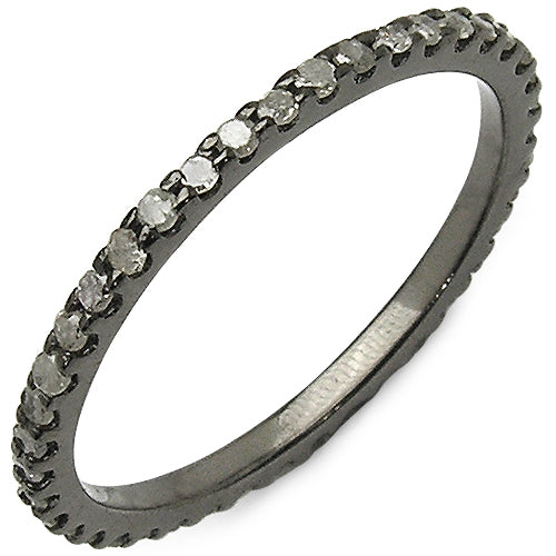 Bids.com 0.60 Carat Genuine TLB Diamond .925 Sterling Silver Ring Rings