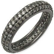 Bids.com 1.40 Carat Genuine TLB Diamond .925 Sterling Silver Ring Rings