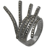 Bids.com 1.53 Carat Genuine TLB Diamond .925 Sterling Silver Ring Rings