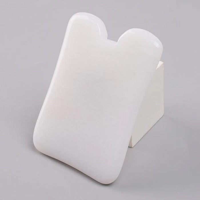 ZAQ Skin & Body - White Jade Gua Sha Concave Shaped