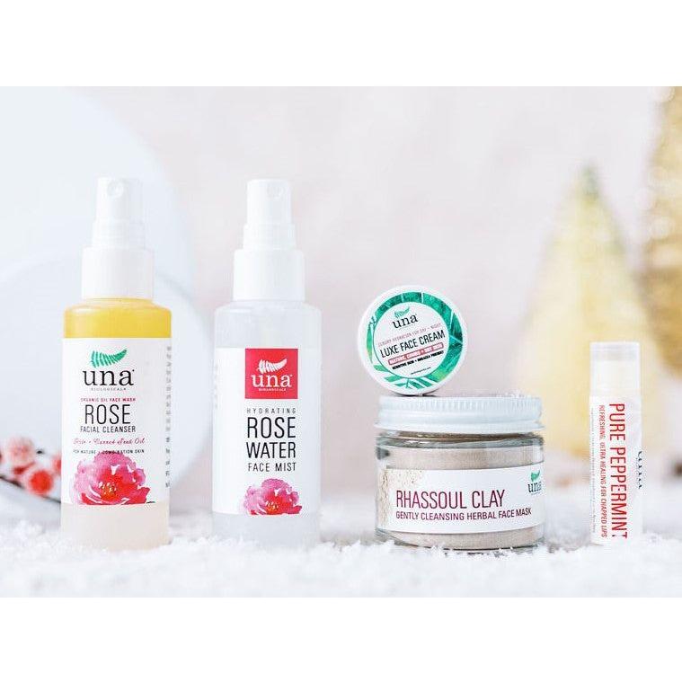 Una Biologicals® Rhassoul Gentle Cleanse Herbal Face Mask | Face Care | Una Biologicals Skin Care Clay Mask