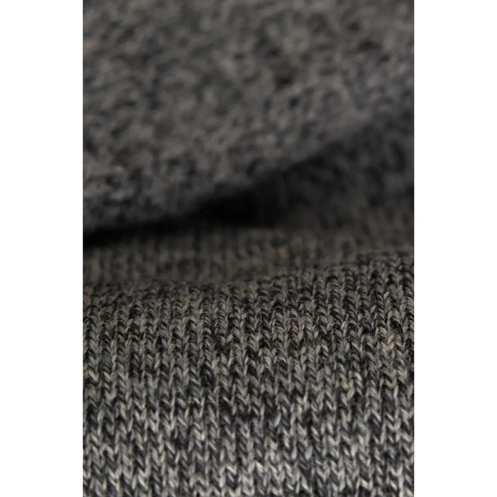 Charcoal Melange Ragg Wool Beanie