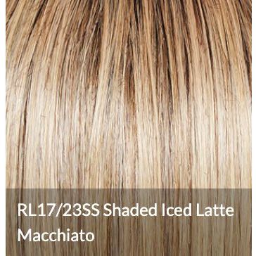 VIP Extensions Raquel Welch Sheer Luxury Collection, Feature Length Long Layered Wig with Feather Lite Fiber Luxlite Cap Ll, Average, RL17/23SS Iced Latte Macchiato Synthetic Wig