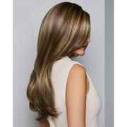 VIP Extensions Raquel Welch Sheer Luxury Collection, Feature Length Long Layered Wig with Feather Lite Fiber Luxlite Cap Ll, Average, RL17/23SS Iced Latte Macchiato Synthetic Wig