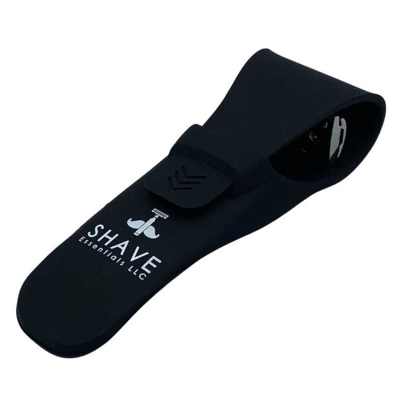 Shave Essentials Razor Holster – Silicone Protective Sleeve for All Shave Essentials Razors Travel Case