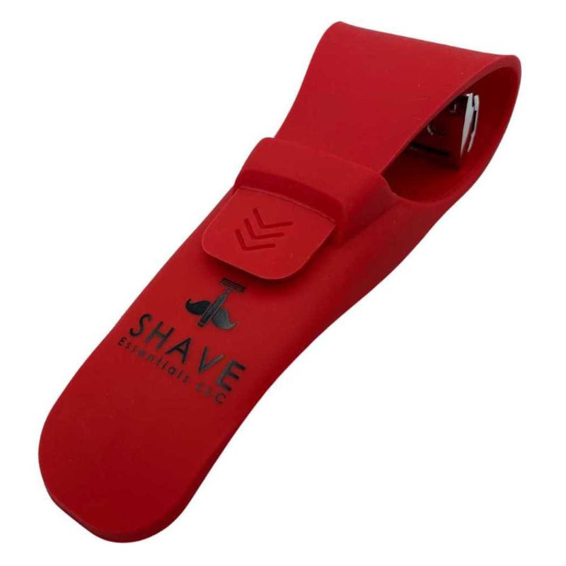 Shave Essentials Razor Holster – Silicone Protective Sleeve for All Shave Essentials Razors Travel Case