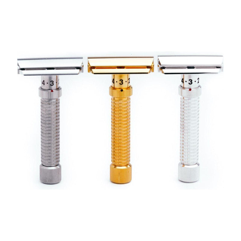 Rex Supply Co. Rex Supply Co. Ambassador Polished Adjustable Stainless Steel DE Razor RSC-101P DE Razor